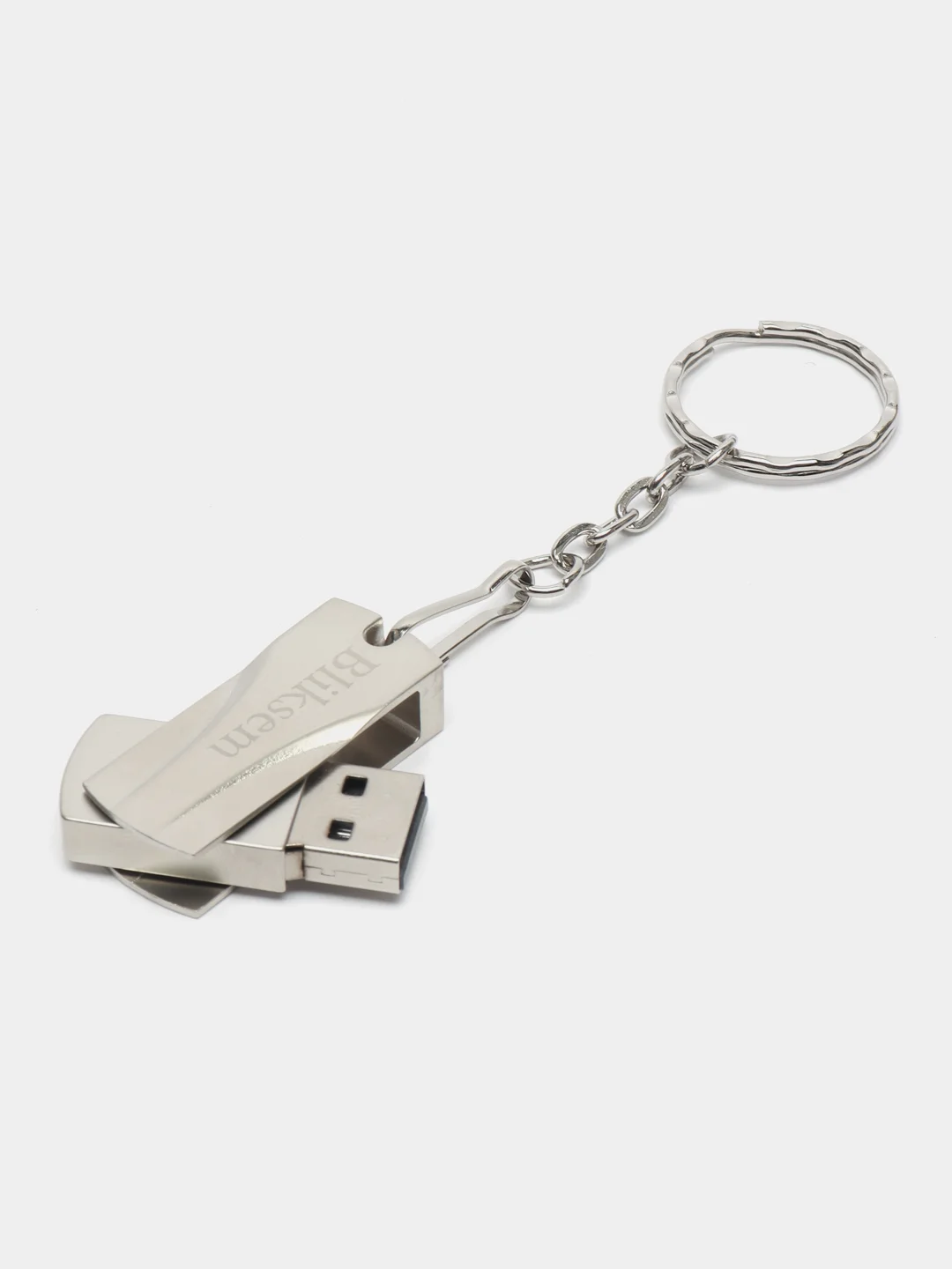 Серебряный флешка USB, флеш-накопитель объемом 64 Гб