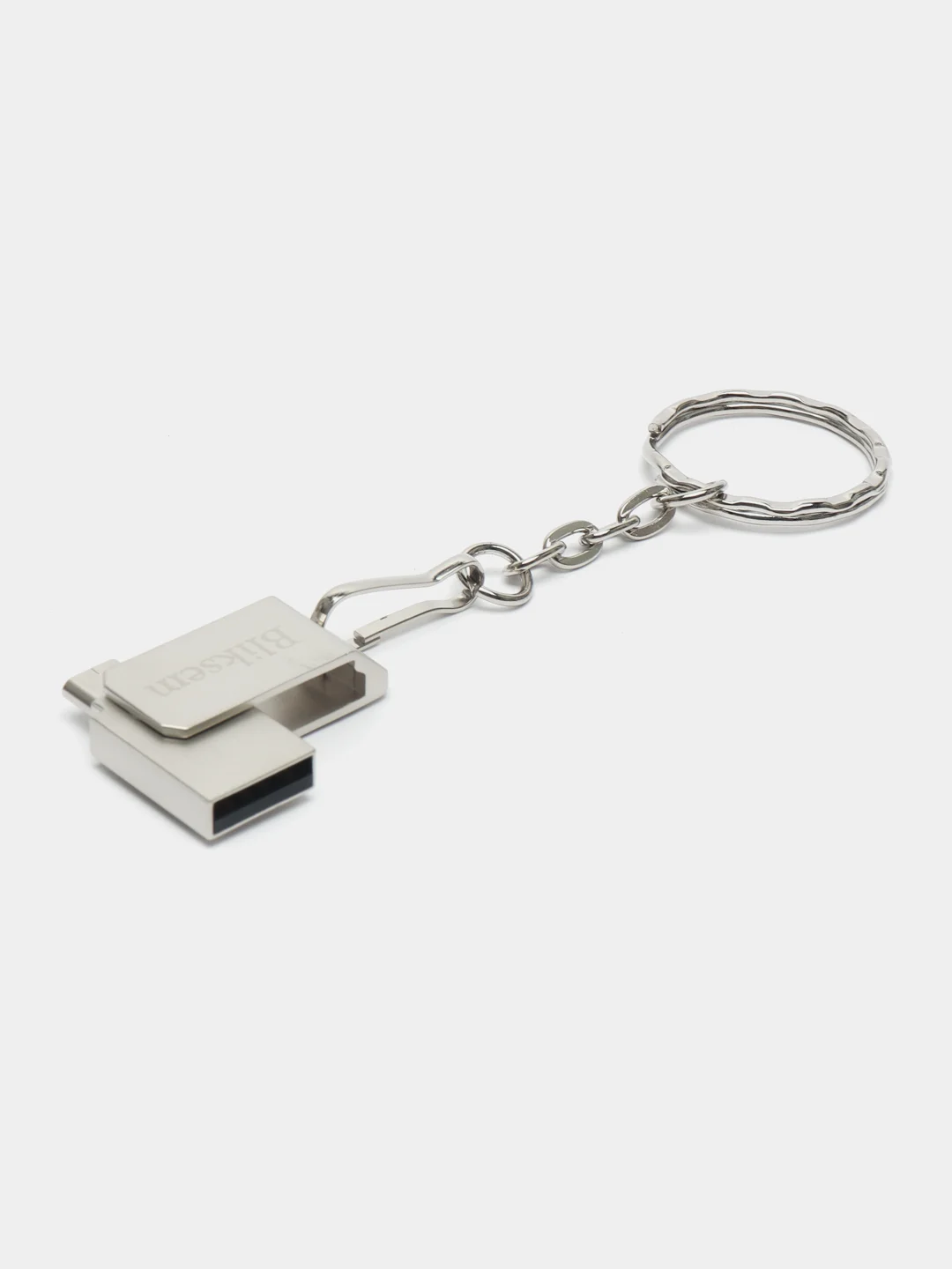 Серый флешка USB, флеш-накопитель объемом 64 Гб