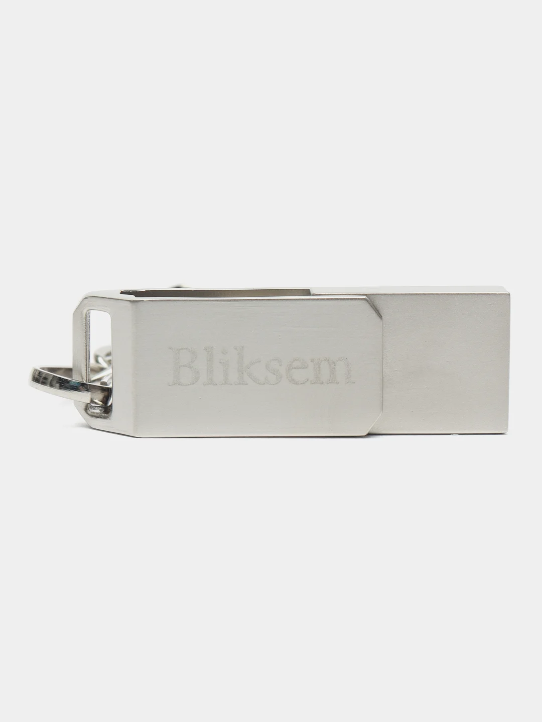 Серый флешка USB, флеш-накопитель объемом 64 Гб