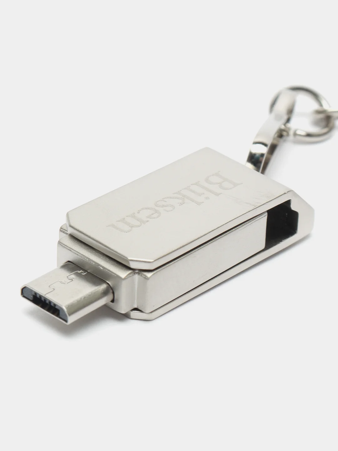 Серый флешка USB, флеш-накопитель объемом 64 Гб