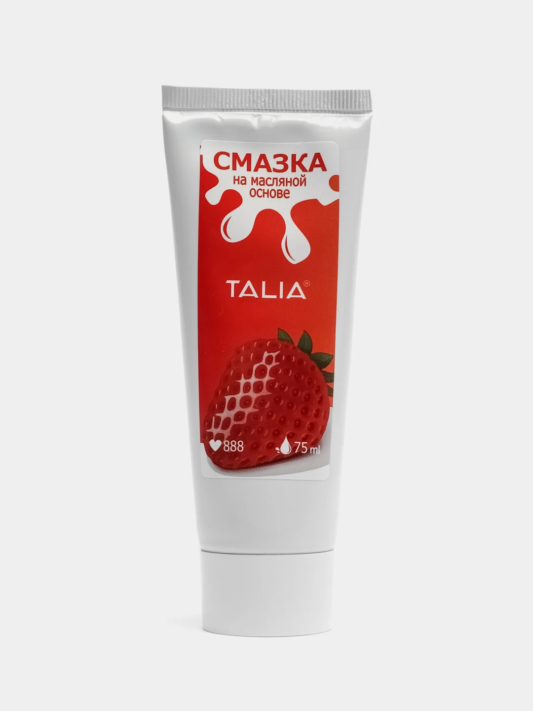 Белый интимная гель-смазка лубрикант TALIA на водной основе, без запаха, гипоаллергенная