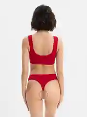 Бордовый комплект белья