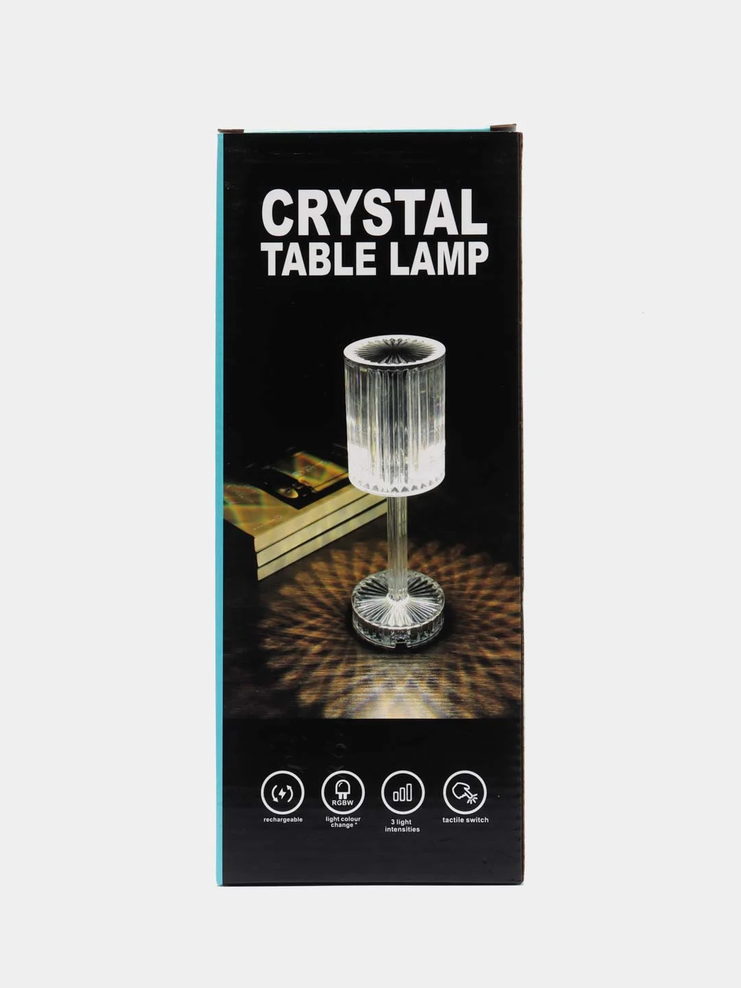 Светильник на ножке с пультом Crystal Table Lamp USB