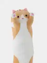 Мягкая игрушка "Кот-Батон" бежевый 110 см