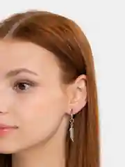 Серьги "Перья"