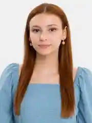 Бежевый женские серьги из жемчуга "Париж"