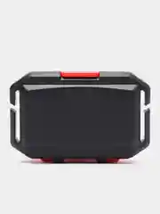 Черный походный туристический налобный фонарь на батарейках HeadLamp 10W COB