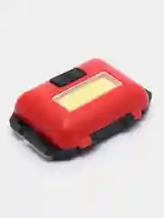 Черный походный туристический налобный фонарь на батарейках HeadLamp 10W COB