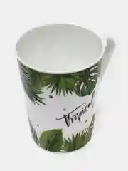 Зеленый кружка детская, пластиковая, с ручкой, 0,35 л