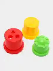 Синий набор для игры в песке, 6 предметов