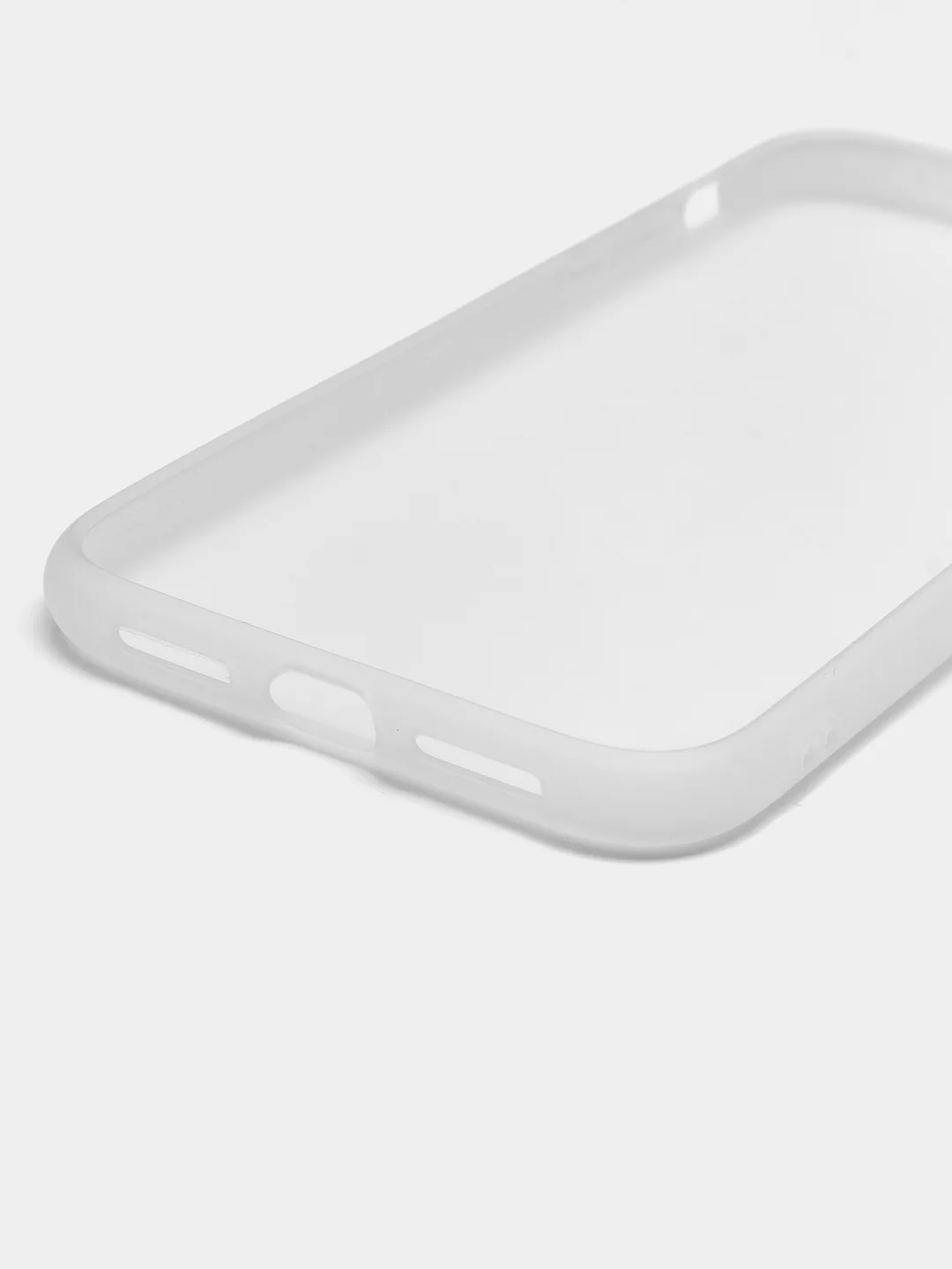 Белый чехол на iPhone 11, защитный, противоударный бампер на Айфон 11