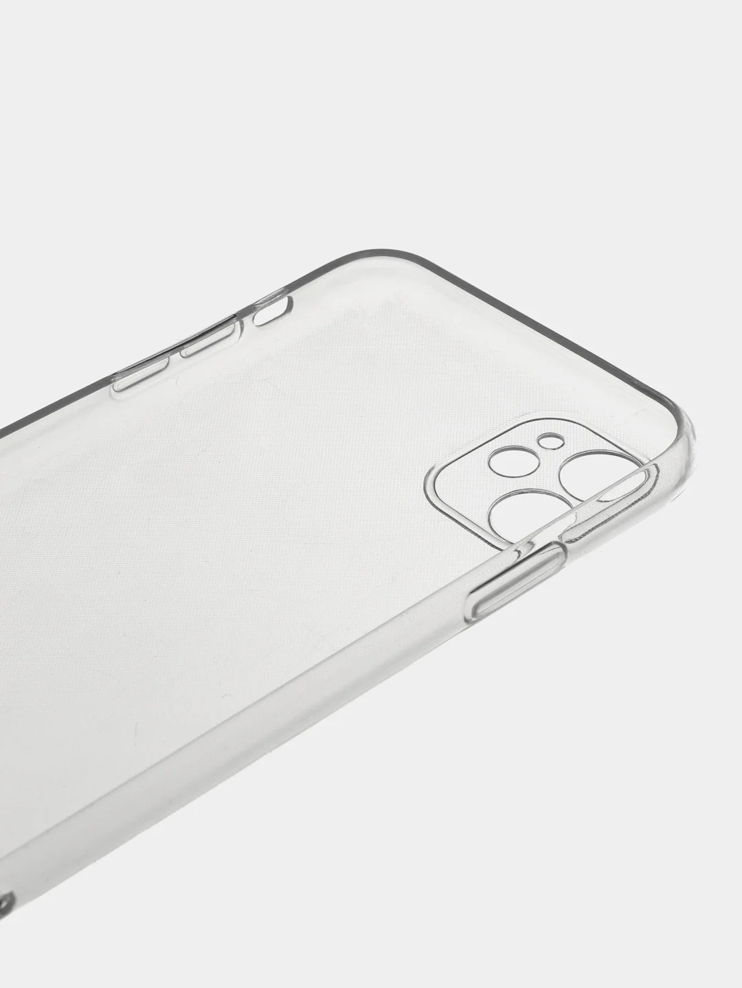 Прозрачный чехол на iPhone 11, защитный, противоударный бампер на Айфон 11