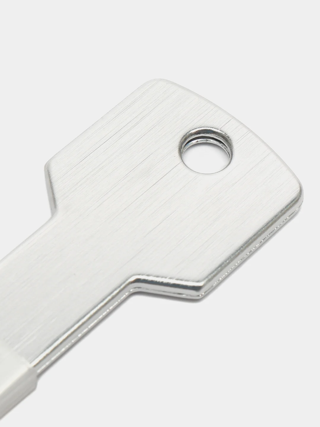 Серый металлик флешка USB, флеш-накопитель объемом 64 Гб
