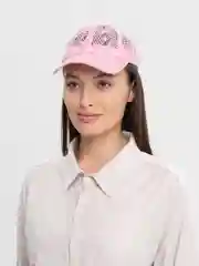 Розовый бейсболка для девочек, на лето