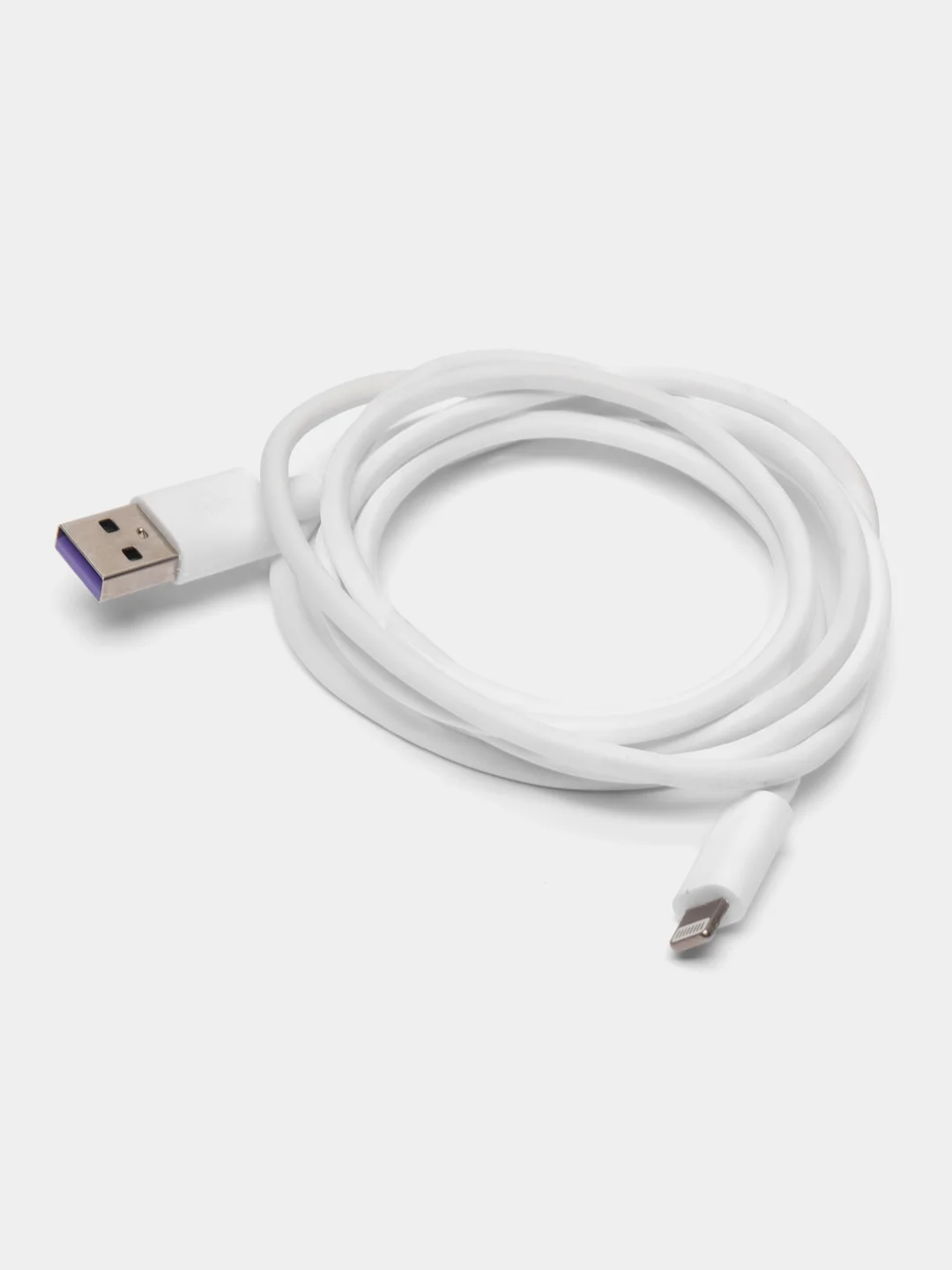 Кабель для зарядки и передачи данных Micro USB-Lightning для Apple iPhone, белый