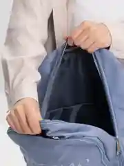 Голубой рюкзак школьный, подростковый , в институт, портфель "InStyle", комплект 3 в 1