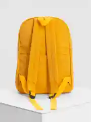 Желтый рюкзак однотонный