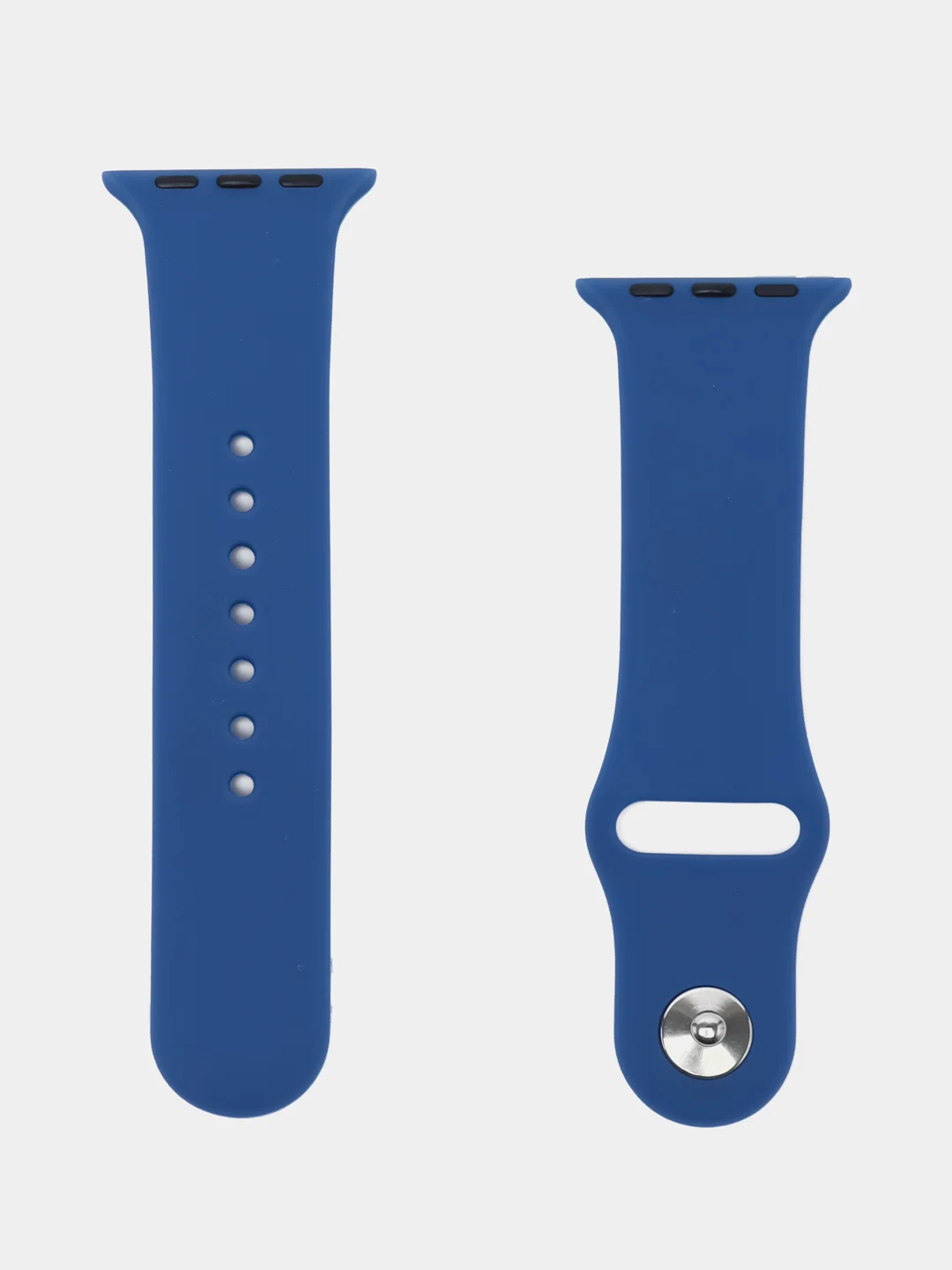 Синий силиконовый ремешок для Apple Watch