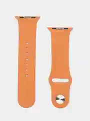 Оранжевый силиконовый ремешок для Apple Watch