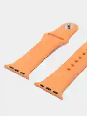 Оранжевый силиконовый ремешок для Apple Watch