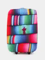 Синий чехол для чемодана, размер L, 75*85 см, серия Travel, дизайн Guatemala Paints