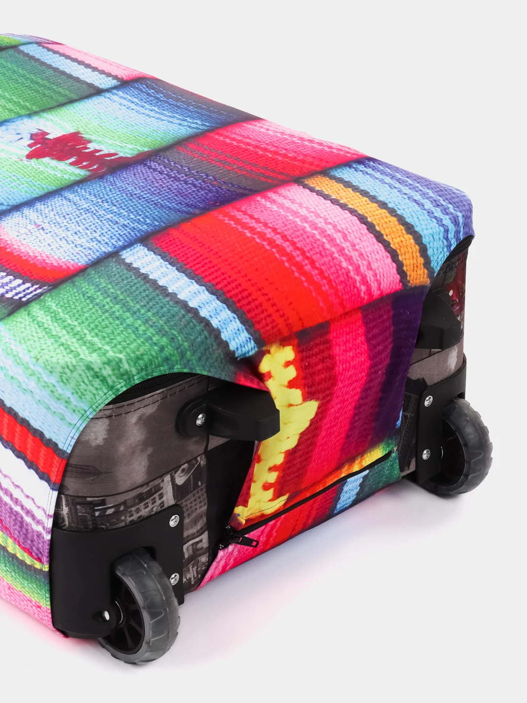 Синий чехол для чемодана, размер L, 75*85 см, серия Travel, дизайн Guatemala Paints