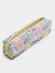 Розовый пенал школьный