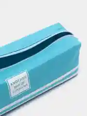 Голубой пенал школьный
