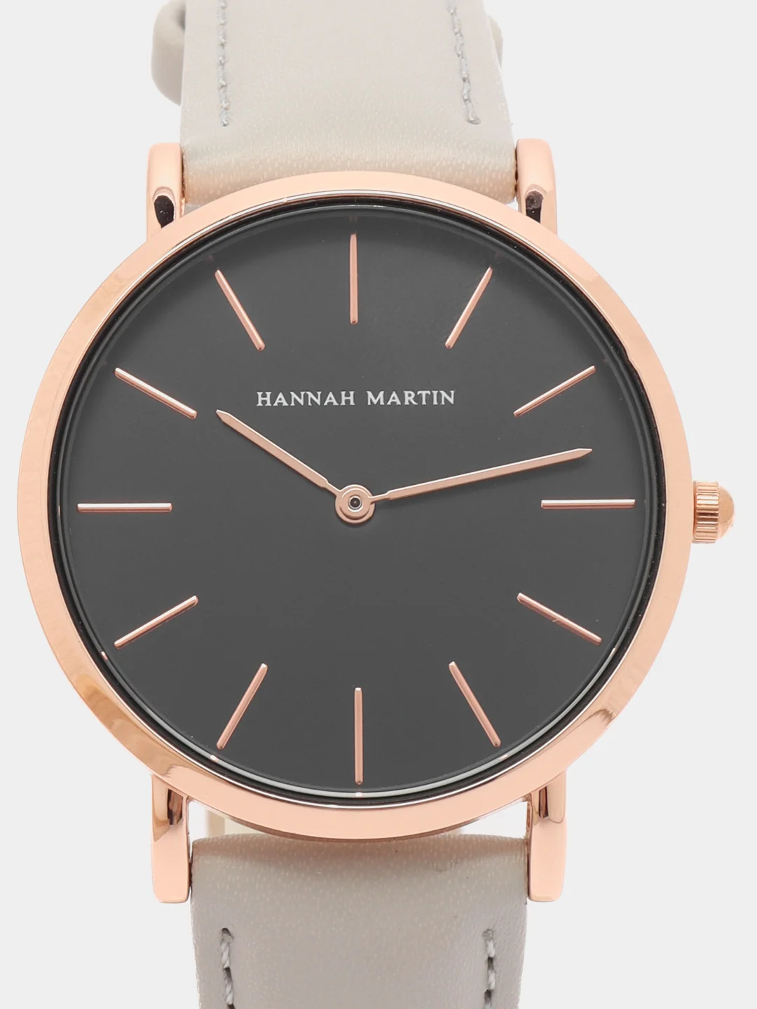 Серый женские наручные часы Hannah Martin HM1120 в подарочной упаковке