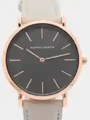 Серый женские наручные часы Hannah Martin HM1120 в подарочной упаковке