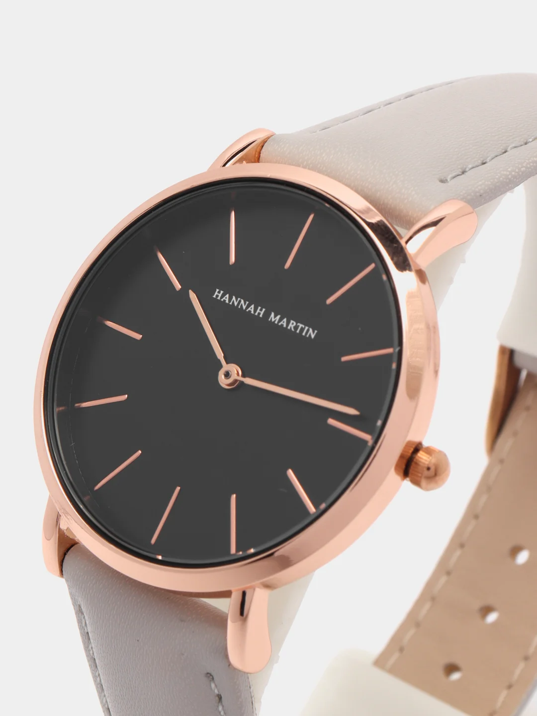 Серый женские наручные часы Hannah Martin HM1120 в подарочной упаковке