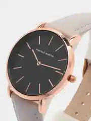 Серый женские наручные часы Hannah Martin HM1120 в подарочной упаковке
