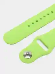Салатовый ремешок для Apple Watch 3, 4, 5, 6, SE, 7, 8, ultra, силиконовый