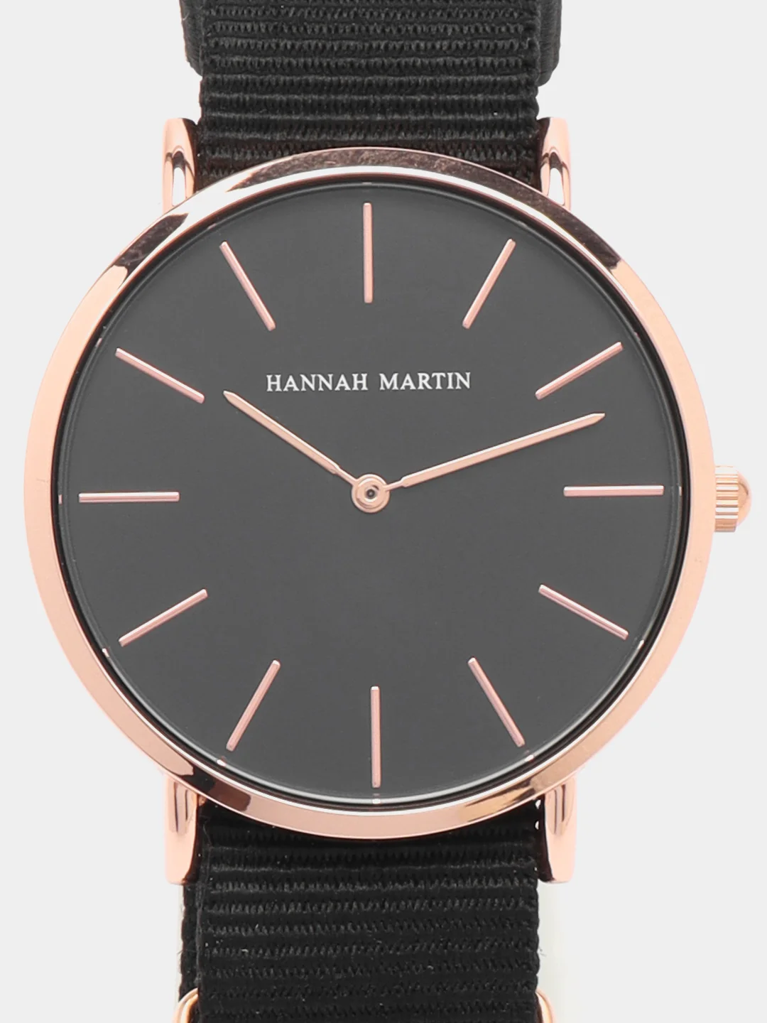 Черный мужские наручные часы Hannah Martin HM3320, в подарочной упаковке