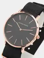 Черный мужские наручные часы Hannah Martin HM3320, в подарочной упаковке