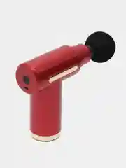 Красный мышечный массажер для тела Fascial Gun, перкуссионный, фасциальный