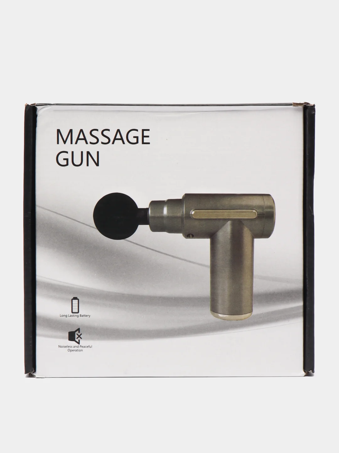 Красный мышечный массажер для тела Fascial Gun, перкуссионный, фасциальный