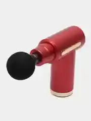 Красный мышечный массажер для тела Fascial Gun, перкуссионный, фасциальный