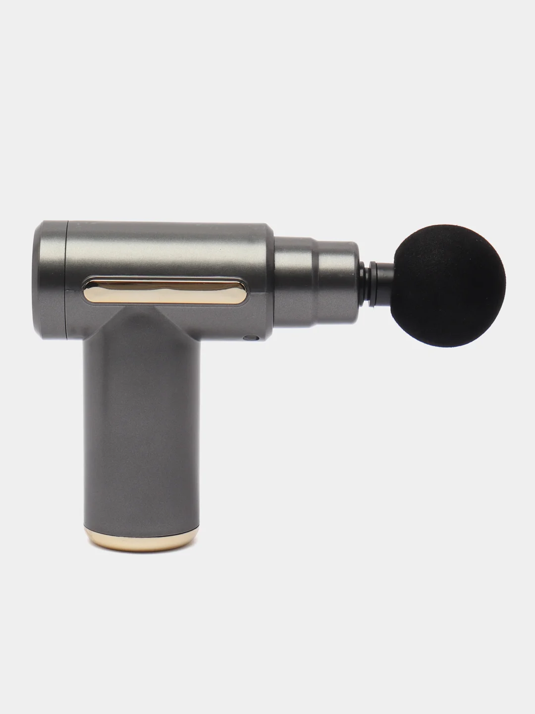 Серый мышечный массажер для тела Fascial Gun, перкуссионный, фасциальный
