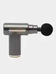 Серый мышечный массажер для тела Fascial Gun, перкуссионный, фасциальный