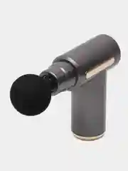 Серый мышечный массажер для тела Fascial Gun, перкуссионный, фасциальный