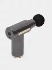 Серый мышечный массажер для тела Fascial Gun, перкуссионный, фасциальный