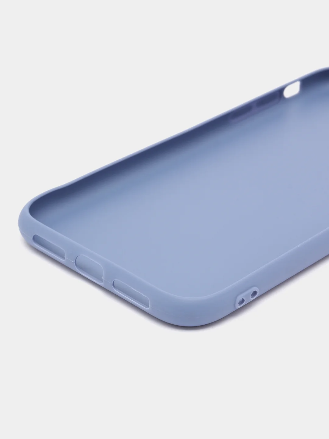 Синий меланж чехол на iPhone 11, защитный, противоударный бампер на Айфон 11