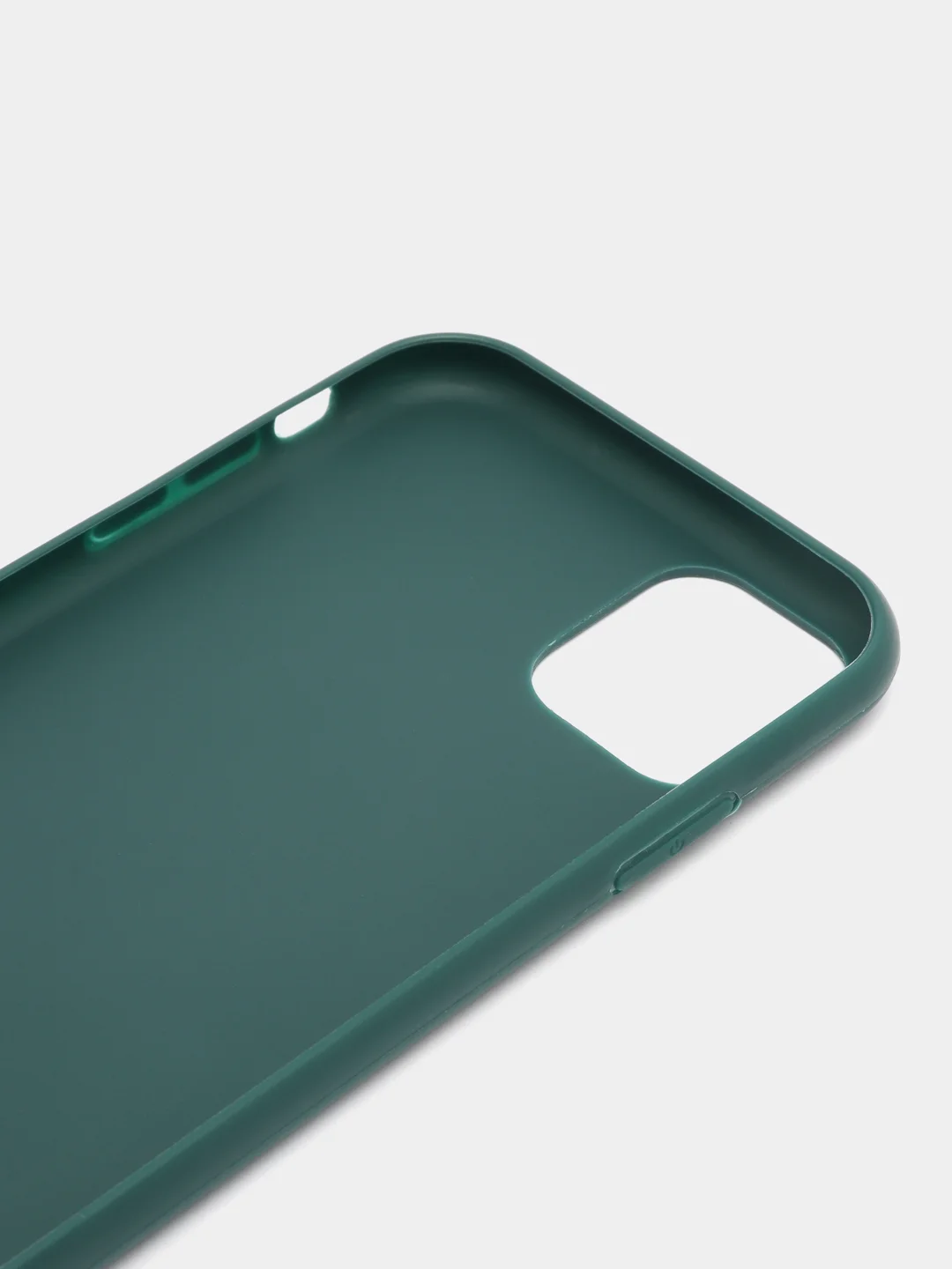 Тёмно-зелёный чехол на iPhone 11, защитный, противоударный бампер на Айфон 11