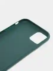 Тёмно-зелёный чехол на iPhone 11, защитный, противоударный бампер на Айфон 11