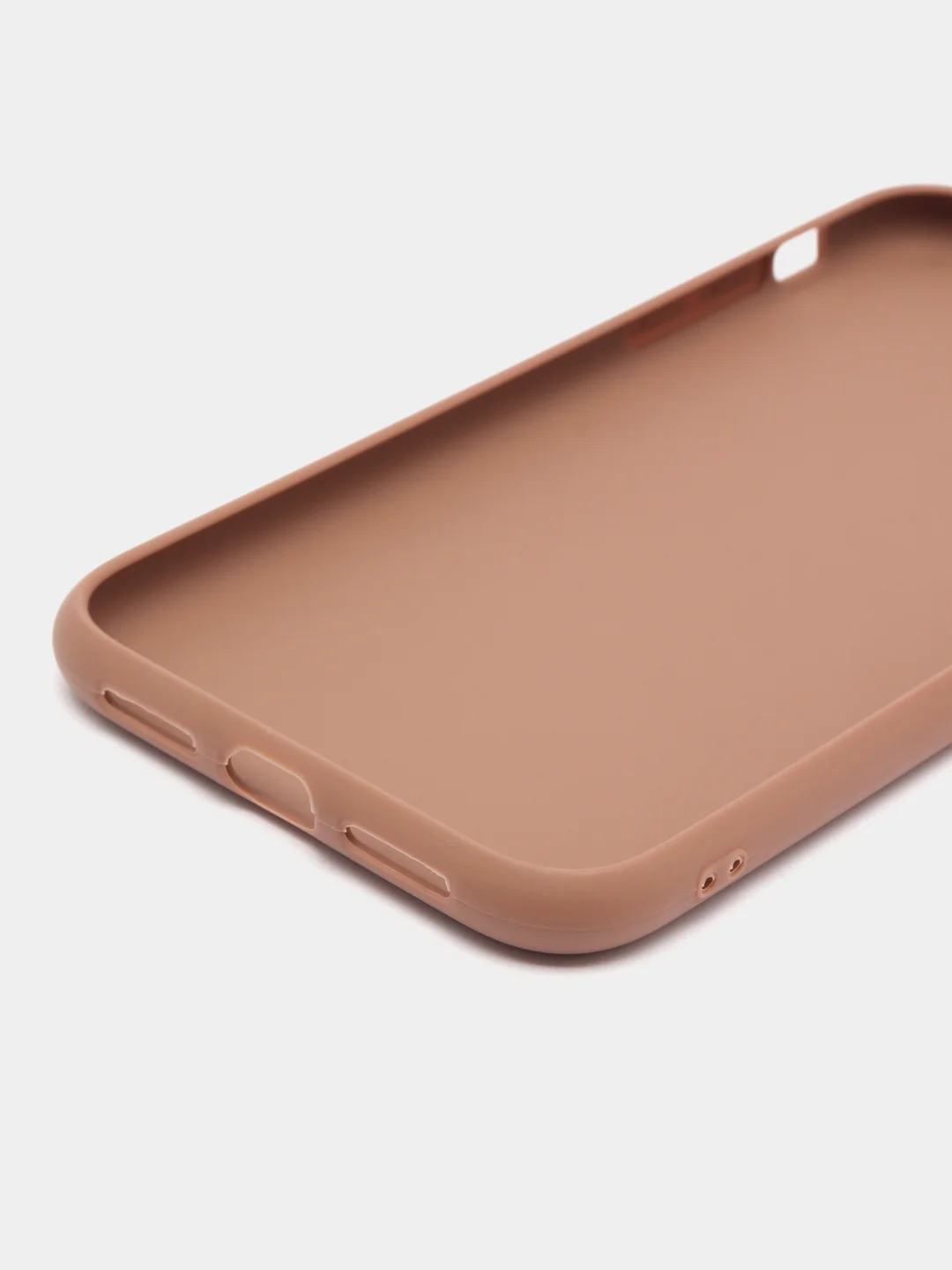 Коричневый чехол на iPhone 11, защитный, противоударный бампер на Айфон 11