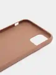 Коричневый чехол на iPhone 11, защитный, противоударный бампер на Айфон 11