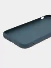 Темно-синий чехол на iPhone 11, защитный, противоударный бампер на Айфон 11
