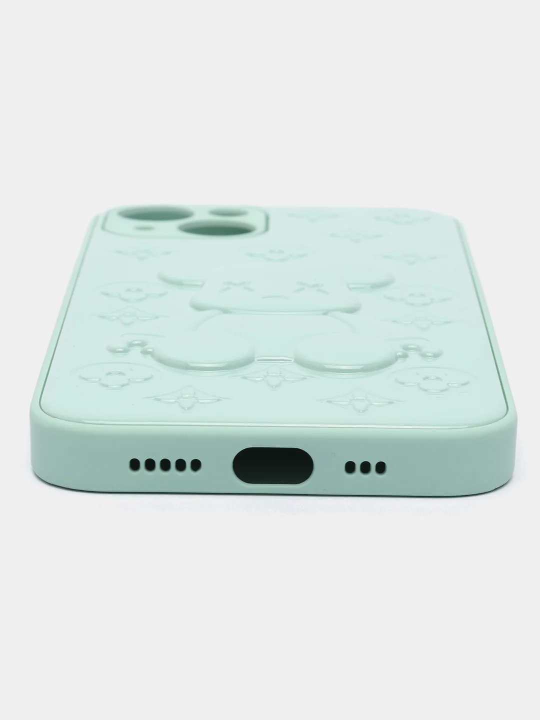 Бирюзовый чехол на iPhone 12/12 Pro/13/13 Pro