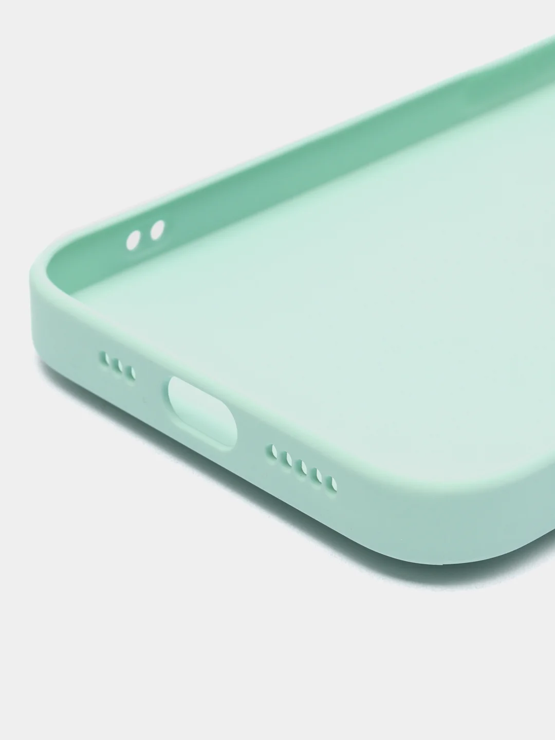 Бирюзовый чехол на iPhone 12/12 Pro/13/13 Pro